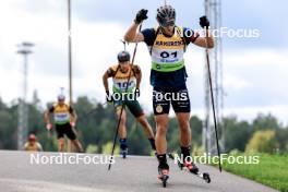 23.08.2024, Otepaeae, Estonia (EST): Emilien Claude (FRA) - IBU Summer Biathlon World Championships, super sprint men, Otepaeae (EST). www.nordicfocus.com. © Manzoni/NordicFocus. Every downloaded picture is fee-liable.