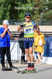 23.08.2024, Otepaeae, Estonia (EST): Denys Nasyko (UKR) - IBU Summer Biathlon World Championships, super sprint men, Otepaeae (EST). www.nordicfocus.com. © Manzoni/NordicFocus. Every downloaded picture is fee-liable.