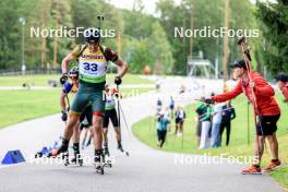 23.08.2024, Otepaeae, Estonia (EST): Vytautas Strolia (LTU) - IBU Summer Biathlon World Championships, super sprint men, Otepaeae (EST). www.nordicfocus.com. © Manzoni/NordicFocus. Every downloaded picture is fee-liable.