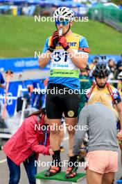 23.08.2024, Otepaeae, Estonia (EST): Fabien Claude (FRA) - IBU Summer Biathlon World Championships, super sprint men, Otepaeae (EST). www.nordicfocus.com. © Manzoni/NordicFocus. Every downloaded picture is fee-liable.