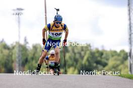 23.08.2024, Otepaeae, Estonia (EST): Oscar Andersson (SWE) - IBU Summer Biathlon World Championships, super sprint men, Otepaeae (EST). www.nordicfocus.com. © Manzoni/NordicFocus. Every downloaded picture is fee-liable.