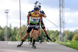 23.08.2024, Otepaeae, Estonia (EST): Dmytro Pidruchnyi (UKR) - IBU Summer Biathlon World Championships, super sprint men, Otepaeae (EST). www.nordicfocus.com. © Manzoni/NordicFocus. Every downloaded picture is fee-liable.