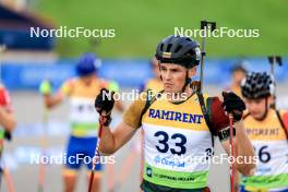 23.08.2024, Otepaeae, Estonia (EST): Vytautas Strolia (LTU) - IBU Summer Biathlon World Championships, super sprint men, Otepaeae (EST). www.nordicfocus.com. © Manzoni/NordicFocus. Every downloaded picture is fee-liable.