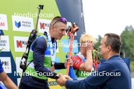 23.08.2024, Otepaeae, Estonia (EST): Dmytro Pidruchnyi (UKR) - IBU Summer Biathlon World Championships, super sprint men, Otepaeae (EST). www.nordicfocus.com. © Manzoni/NordicFocus. Every downloaded picture is fee-liable.