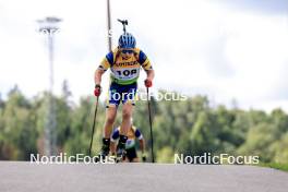 23.08.2024, Otepaeae, Estonia (EST): Oscar Andersson (SWE) - IBU Summer Biathlon World Championships, super sprint men, Otepaeae (EST). www.nordicfocus.com. © Manzoni/NordicFocus. Every downloaded picture is fee-liable.