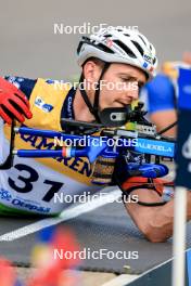 23.08.2024, Otepaeae, Estonia (EST): Fabien Claude (FRA) - IBU Summer Biathlon World Championships, super sprint men, Otepaeae (EST). www.nordicfocus.com. © Manzoni/NordicFocus. Every downloaded picture is fee-liable.