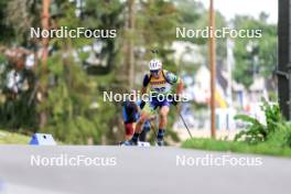 23.08.2024, Otepaeae, Estonia (EST): Alexandr Mukhin (KAZ) - IBU Summer Biathlon World Championships, super sprint men, Otepaeae (EST). www.nordicfocus.com. © Manzoni/NordicFocus. Every downloaded picture is fee-liable.