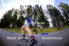 23.08.2024, Otepaeae, Estonia (EST): Alfred Eriksson (SWE) - IBU Summer Biathlon World Championships, super sprint men, Otepaeae (EST). www.nordicfocus.com. © Manzoni/NordicFocus. Every downloaded picture is fee-liable.