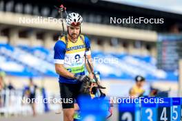 23.08.2024, Otepaeae, Estonia (EST): Olli Hiidensalo (FIN) - IBU Summer Biathlon World Championships, super sprint men, Otepaeae (EST). www.nordicfocus.com. © Manzoni/NordicFocus. Every downloaded picture is fee-liable.