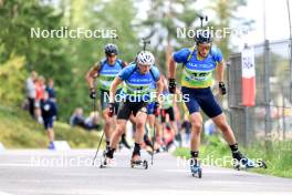 23.08.2024, Otepaeae, Estonia (EST): Anton Dudchenko (UKR) - IBU Summer Biathlon World Championships, super sprint men, Otepaeae (EST). www.nordicfocus.com. © Manzoni/NordicFocus. Every downloaded picture is fee-liable.