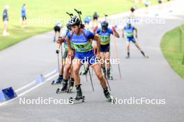 23.08.2024, Otepaeae, Estonia (EST): George Coltea (ROU) - IBU Summer Biathlon World Championships, super sprint men, Otepaeae (EST). www.nordicfocus.com. © Manzoni/NordicFocus. Every downloaded picture is fee-liable.