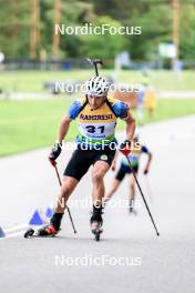 23.08.2024, Otepaeae, Estonia (EST): Fabien Claude (FRA) - IBU Summer Biathlon World Championships, super sprint men, Otepaeae (EST). www.nordicfocus.com. © Manzoni/NordicFocus. Every downloaded picture is fee-liable.