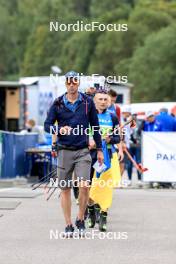 23.08.2024, Otepaeae, Estonia (EST): Dmytro Pidruchnyi (UKR) - IBU Summer Biathlon World Championships, super sprint men, Otepaeae (EST). www.nordicfocus.com. © Manzoni/NordicFocus. Every downloaded picture is fee-liable.