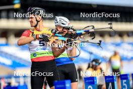 23.08.2024, Otepaeae, Estonia (EST): Adam Vaclavik (CZE) - IBU Summer Biathlon World Championships, super sprint men, Otepaeae (EST). www.nordicfocus.com. © Manzoni/NordicFocus. Every downloaded picture is fee-liable.