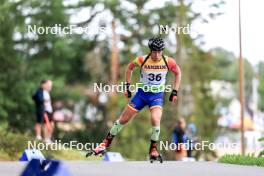 23.08.2024, Otepaeae, Estonia (EST): Dmitrii Shamaev (ROU) - IBU Summer Biathlon World Championships, super sprint men, Otepaeae (EST). www.nordicfocus.com. © Manzoni/NordicFocus. Every downloaded picture is fee-liable.