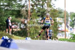 23.08.2024, Otepaeae, Estonia (EST): Fabien Claude (FRA) - IBU Summer Biathlon World Championships, super sprint men, Otepaeae (EST). www.nordicfocus.com. © Manzoni/NordicFocus. Every downloaded picture is fee-liable.