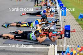 23.08.2024, Otepaeae, Estonia (EST): Florent Claude (BEL) - IBU Summer Biathlon World Championships, super sprint men, Otepaeae (EST). www.nordicfocus.com. © Manzoni/NordicFocus. Every downloaded picture is fee-liable.