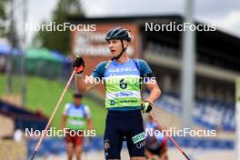 23.08.2024, Otepaeae, Estonia (EST): Dmytro Pidruchnyi (UKR) - IBU Summer Biathlon World Championships, super sprint men, Otepaeae (EST). www.nordicfocus.com. © Manzoni/NordicFocus. Every downloaded picture is fee-liable.