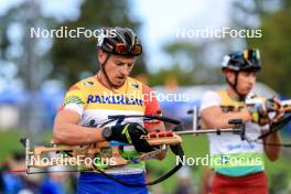 23.08.2024, Otepaeae, Estonia (EST): Cornel Puchianu (ROU) - IBU Summer Biathlon World Championships, super sprint men, Otepaeae (EST). www.nordicfocus.com. © Manzoni/NordicFocus. Every downloaded picture is fee-liable.