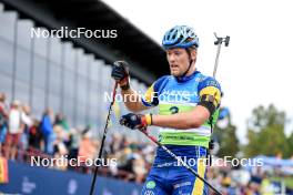 23.08.2024, Otepaeae, Estonia (EST): Alfred Eriksson (SWE) - IBU Summer Biathlon World Championships, super sprint men, Otepaeae (EST). www.nordicfocus.com. © Manzoni/NordicFocus. Every downloaded picture is fee-liable.