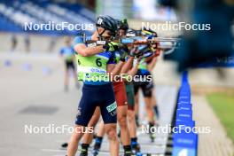 23.08.2024, Otepaeae, Estonia (EST): Dmytro Pidruchnyi (UKR) - IBU Summer Biathlon World Championships, super sprint men, Otepaeae (EST). www.nordicfocus.com. © Manzoni/NordicFocus. Every downloaded picture is fee-liable.