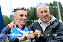 23.08.2024, Otepaeae, Estonia (EST): Dmytro Pidruchnyi (UKR) - IBU Summer Biathlon World Championships, super sprint men, Otepaeae (EST). www.nordicfocus.com. © Manzoni/NordicFocus. Every downloaded picture is fee-liable.