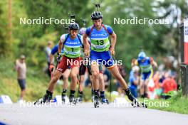 23.08.2024, Otepaeae, Estonia (EST): George Coltea (ROU) - IBU Summer Biathlon World Championships, super sprint men, Otepaeae (EST). www.nordicfocus.com. © Manzoni/NordicFocus. Every downloaded picture is fee-liable.