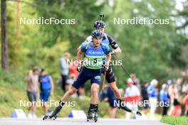 23.08.2024, Otepaeae, Estonia (EST): Dmytro Pidruchnyi (UKR) - IBU Summer Biathlon World Championships, super sprint men, Otepaeae (EST). www.nordicfocus.com. © Manzoni/NordicFocus. Every downloaded picture is fee-liable.