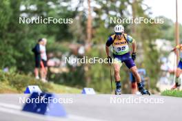 23.08.2024, Otepaeae, Estonia (EST): Alexandr Mukhin (KAZ) - IBU Summer Biathlon World Championships, super sprint men, Otepaeae (EST). www.nordicfocus.com. © Manzoni/NordicFocus. Every downloaded picture is fee-liable.