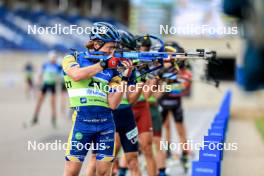 23.08.2024, Otepaeae, Estonia (EST): Oscar Andersson (SWE) - IBU Summer Biathlon World Championships, super sprint men, Otepaeae (EST). www.nordicfocus.com. © Manzoni/NordicFocus. Every downloaded picture is fee-liable.