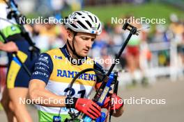 23.08.2024, Otepaeae, Estonia (EST): Fabien Claude (FRA) - IBU Summer Biathlon World Championships, super sprint men, Otepaeae (EST). www.nordicfocus.com. © Manzoni/NordicFocus. Every downloaded picture is fee-liable.