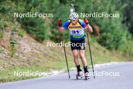 23.08.2024, Otepaeae, Estonia (EST): Fabien Claude (FRA) - IBU Summer Biathlon World Championships, super sprint men, Otepaeae (EST). www.nordicfocus.com. © Manzoni/NordicFocus. Every downloaded picture is fee-liable.