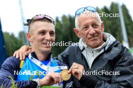 23.08.2024, Otepaeae, Estonia (EST): Dmytro Pidruchnyi (UKR) - IBU Summer Biathlon World Championships, super sprint men, Otepaeae (EST). www.nordicfocus.com. © Manzoni/NordicFocus. Every downloaded picture is fee-liable.