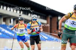 23.08.2024, Otepaeae, Estonia (EST): Fabien Claude (FRA) - IBU Summer Biathlon World Championships, super sprint men, Otepaeae (EST). www.nordicfocus.com. © Manzoni/NordicFocus. Every downloaded picture is fee-liable.