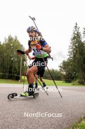 23.08.2024, Otepaeae, Estonia (EST): Anton Sinapov (BUL) - IBU Summer Biathlon World Championships, super sprint men, Otepaeae (EST). www.nordicfocus.com. © Manzoni/NordicFocus. Every downloaded picture is fee-liable.