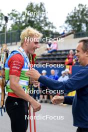 23.08.2024, Otepaeae, Estonia (EST): Tomas Mikyska (CZE) - IBU Summer Biathlon World Championships, super sprint men, Otepaeae (EST). www.nordicfocus.com. © Manzoni/NordicFocus. Every downloaded picture is fee-liable.