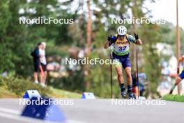 23.08.2024, Otepaeae, Estonia (EST): Alexandr Mukhin (KAZ) - IBU Summer Biathlon World Championships, super sprint men, Otepaeae (EST). www.nordicfocus.com. © Manzoni/NordicFocus. Every downloaded picture is fee-liable.