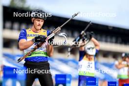 23.08.2024, Otepaeae, Estonia (EST): Jonas Marecek (CZE) - IBU Summer Biathlon World Championships, super sprint men, Otepaeae (EST). www.nordicfocus.com. © Manzoni/NordicFocus. Every downloaded picture is fee-liable.