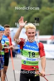 23.08.2024, Otepaeae, Estonia (EST): Tomas Mikyska (CZE) - IBU Summer Biathlon World Championships, super sprint men, Otepaeae (EST). www.nordicfocus.com. © Manzoni/NordicFocus. Every downloaded picture is fee-liable.