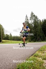 23.08.2024, Otepaeae, Estonia (EST): Olli Hiidensalo (FIN) - IBU Summer Biathlon World Championships, super sprint men, Otepaeae (EST). www.nordicfocus.com. © Manzoni/NordicFocus. Every downloaded picture is fee-liable.