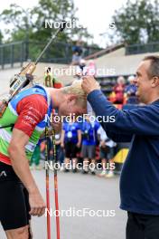 23.08.2024, Otepaeae, Estonia (EST): Tomas Mikyska (CZE) - IBU Summer Biathlon World Championships, super sprint men, Otepaeae (EST). www.nordicfocus.com. © Manzoni/NordicFocus. Every downloaded picture is fee-liable.