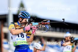 23.08.2024, Otepaeae, Estonia (EST): Oskar Ohlsson (SWE) - IBU Summer Biathlon World Championships, super sprint men, Otepaeae (EST). www.nordicfocus.com. © Manzoni/NordicFocus. Every downloaded picture is fee-liable.