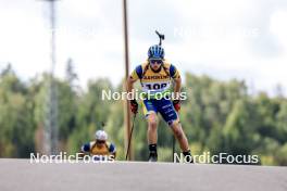 23.08.2024, Otepaeae, Estonia (EST): Oscar Andersson (SWE) - IBU Summer Biathlon World Championships, super sprint men, Otepaeae (EST). www.nordicfocus.com. © Manzoni/NordicFocus. Every downloaded picture is fee-liable.