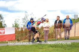 23.08.2024, Otepaeae, Estonia (EST): Tomas Mikyska (CZE) - IBU Summer Biathlon World Championships, super sprint men, Otepaeae (EST). www.nordicfocus.com. © Manzoni/NordicFocus. Every downloaded picture is fee-liable.