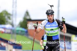 23.08.2024, Otepaeae, Estonia (EST): Rene Zahkna (EST) - IBU Summer Biathlon World Championships, super sprint men, Otepaeae (EST). www.nordicfocus.com. © Manzoni/NordicFocus. Every downloaded picture is fee-liable.