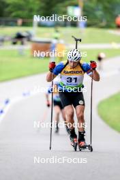 23.08.2024, Otepaeae, Estonia (EST): Fabien Claude (FRA) - IBU Summer Biathlon World Championships, super sprint men, Otepaeae (EST). www.nordicfocus.com. © Manzoni/NordicFocus. Every downloaded picture is fee-liable.