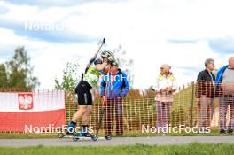 23.08.2024, Otepaeae, Estonia (EST): Thierry Langer (BEL) - IBU Summer Biathlon World Championships, super sprint men, Otepaeae (EST). www.nordicfocus.com. © Manzoni/NordicFocus. Every downloaded picture is fee-liable.