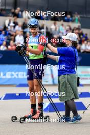 23.08.2024, Otepaeae, Estonia (EST): Kresimir Crnkovic (CRO) - IBU Summer Biathlon World Championships, super sprint men, Otepaeae (EST). www.nordicfocus.com. © Manzoni/NordicFocus. Every downloaded picture is fee-liable.