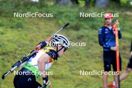 23.08.2024, Otepaeae, Estonia (EST): Thierry Langer (BEL) - IBU Summer Biathlon World Championships, super sprint men, Otepaeae (EST). www.nordicfocus.com. © Manzoni/NordicFocus. Every downloaded picture is fee-liable.