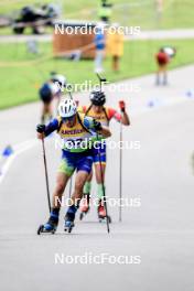 23.08.2024, Otepaeae, Estonia (EST): Alexandr Mukhin (KAZ) - IBU Summer Biathlon World Championships, super sprint men, Otepaeae (EST). www.nordicfocus.com. © Manzoni/NordicFocus. Every downloaded picture is fee-liable.